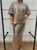 Coordinato pailettes