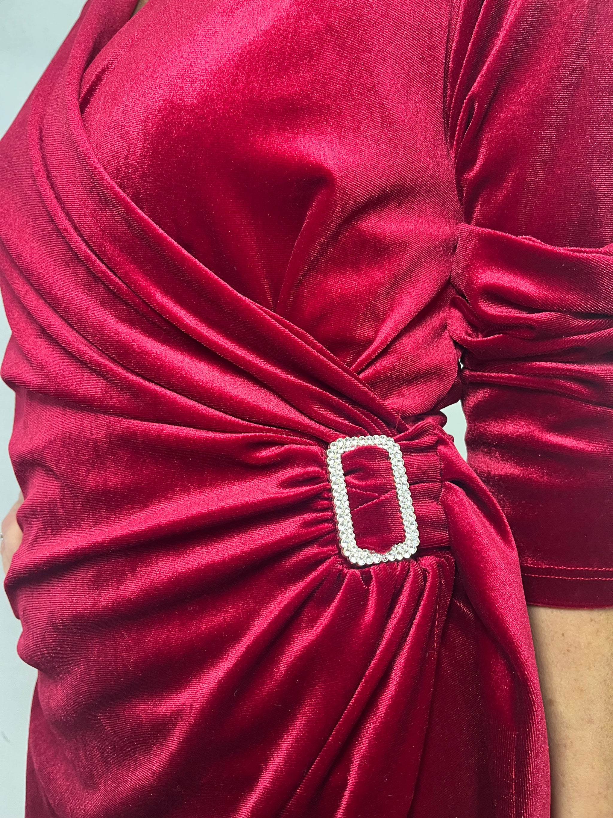 Vestito Velours midi