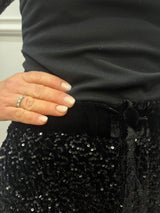 Pantaloni paillettes