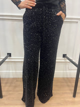Pantaloni paillettes