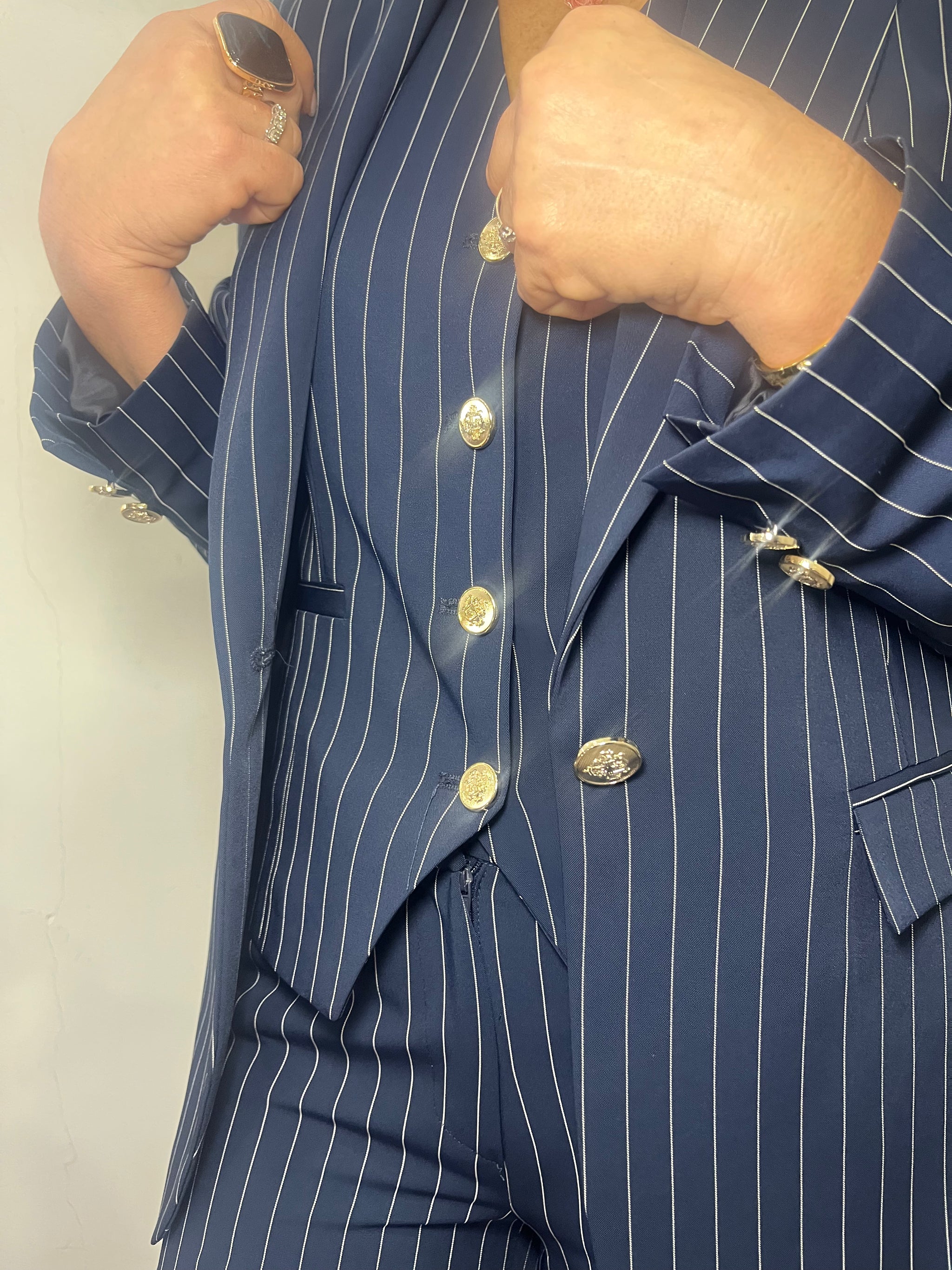 Tailleur gessato