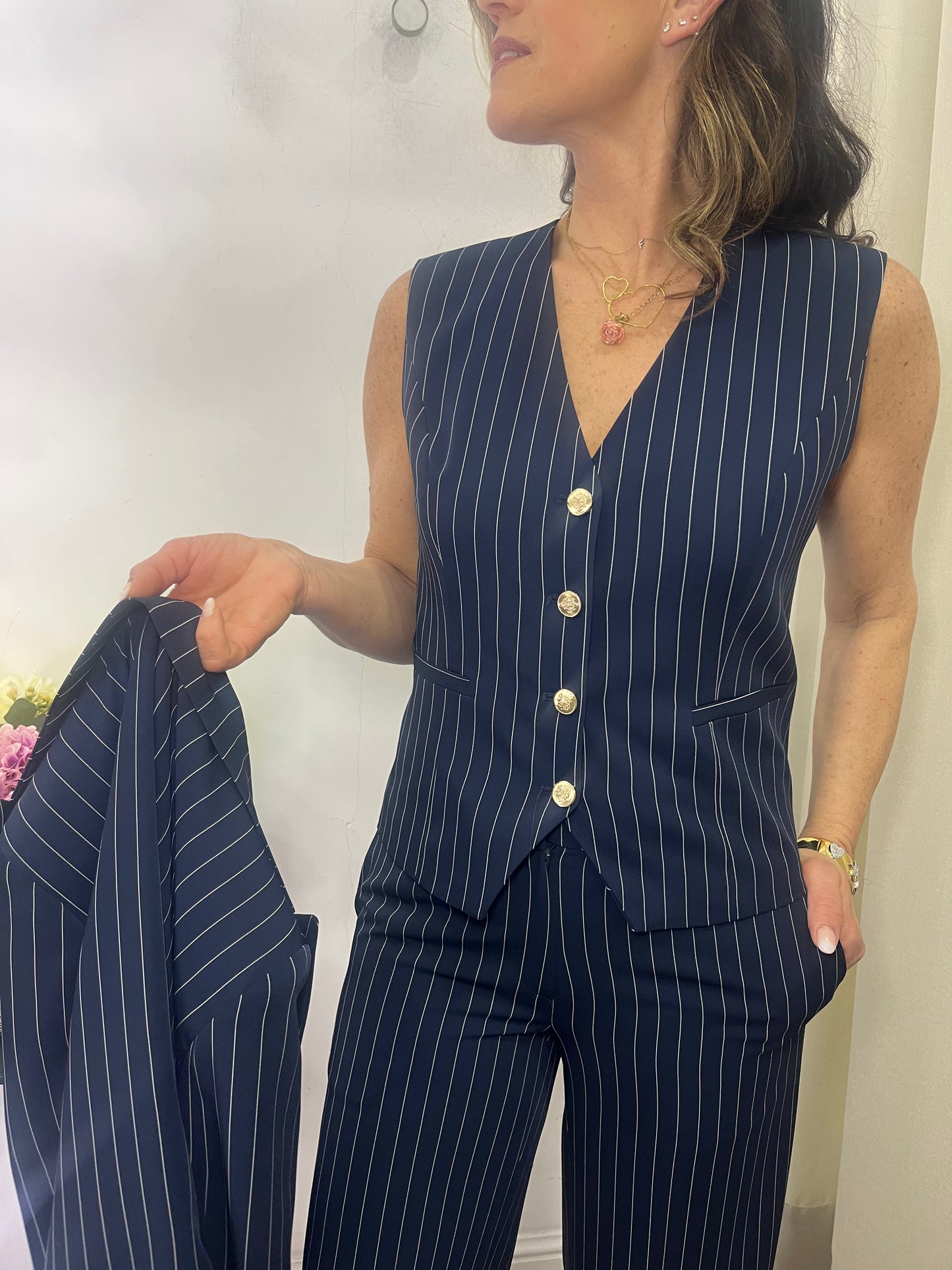 Tailleur gessato
