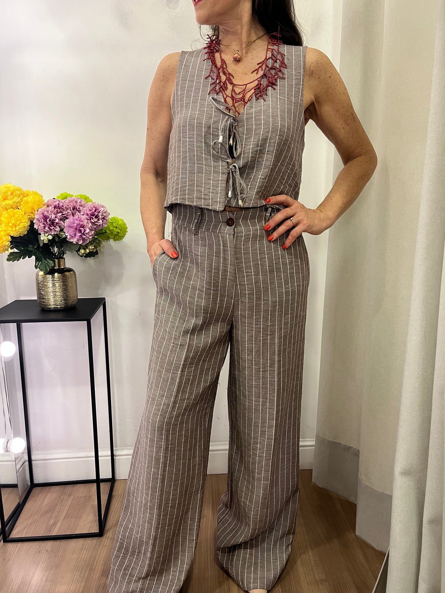 Coordinato fiocco