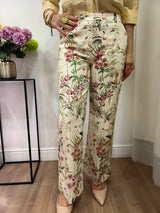 Pantaloni flowers